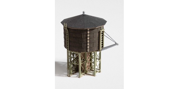Archistories 105251 Steel - Dark Brown Water Tower Kit
