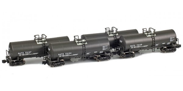 AZL 903811-1 GATX 17,600 Gallon Tank Car Runner Pack AZL 903811-1 GATX 17,600 Gallon Tank Car Runner Pack