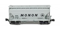 AZL 903906-2 ACF 2-Bay Hopper Monon #52070 AZL 903906-2 ACF 2-Bay Hopper Monon #52070
