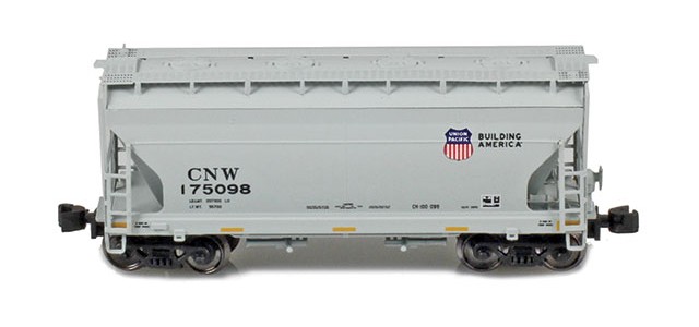 AZL 903916-6 ACF 2-Bay Hopper UP "We Will Deliver" CNW #175098 AZL 903916-6 ACF 2-Bay Hopper UP "We Will Deliver" CNW #175098