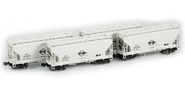 AZL 913905-1 ACF 2-Bay Hopper MP | 4-Car Set AZL 913905-1 ACF 2-Bay Hopper MP | 4-Car Set