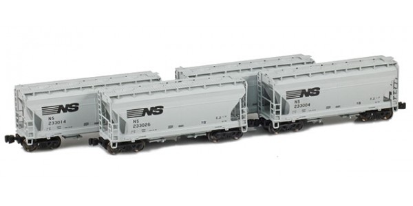 AZL 913912-1 ACF 2-Bay Hopper NS | 4-Car Set AZL 913912-1 ACF 2-Bay Hopper NS | 4-Car Set