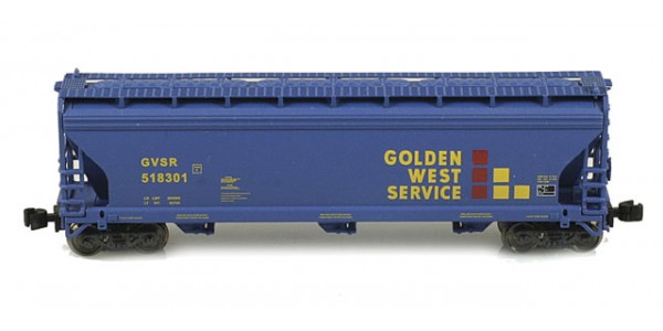 AZL 90312-1 ACF 3-Bay Hopper GVSR | 4-Car Set AZL 90312-1 ACF 3-Bay Hopper GVSR | 4-Car Set