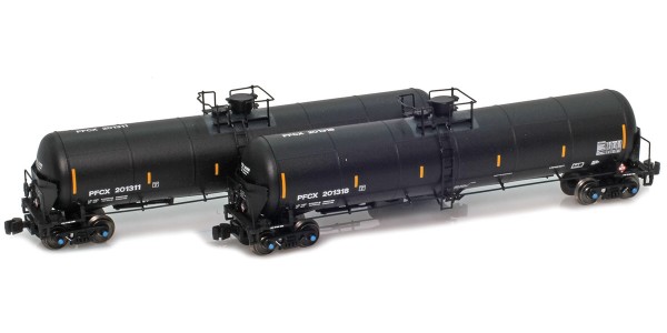 AZL 915505-1 PFCX Trinity 31K Gallon Modified Tank Car | 2-Pack AZL 915505-1 PFCX Trinity 31K Gallon Modified Tank Car | 2-Pack