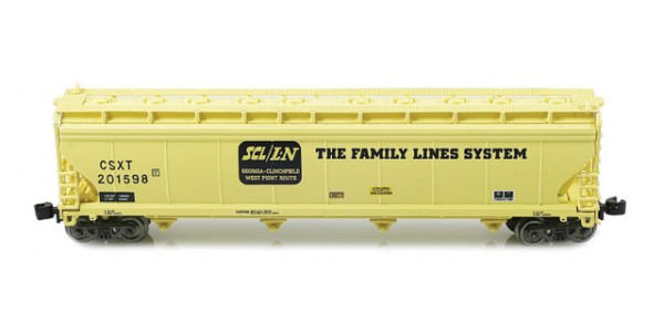 AZL 90703-1 ACF 4-Bay Hoppers | CSXT 4-Car Set