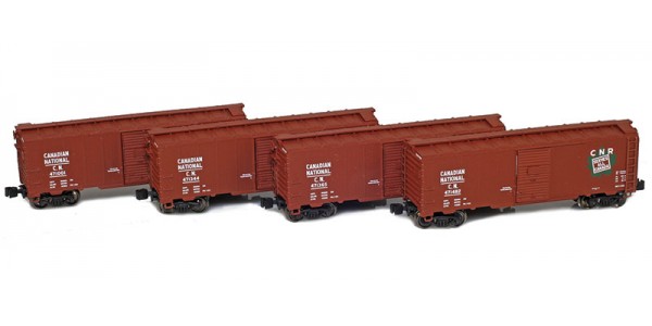 AZL 914303-1 Canadian National 40' AAR Boxcar | 4-Car Set AZL 914303-1 Canadian National 40' AAR Boxcar | 4-Car Set