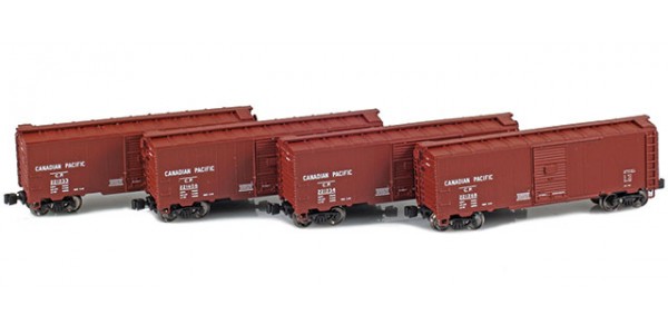 AZL 914304-1 CP 40' AAR Boxcar | 4-Car Set AZL 914304-1 CP 40' AAR Boxcar | 4-Car Set