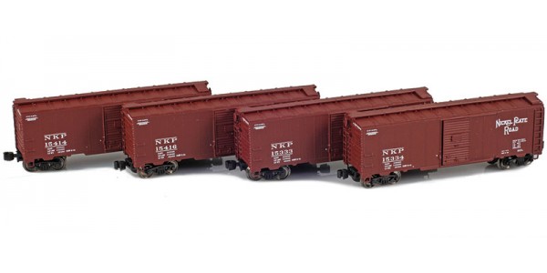 AZL 914310-1 NKP 40' AAR Boxcar | 4-Car Set AZL 914310-1 NKP 40' AAR Boxcar | 4-Car Set