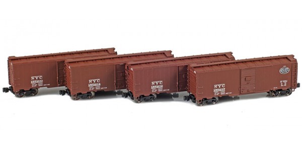 AZL 914311-1 NYC 40' AAR Boxcar | 4-Car Set AZL 914311-1 NYC 40' AAR Boxcar | 4-Car Set