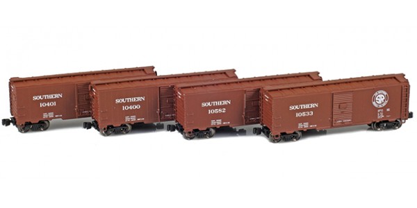 AZL 914312-1 SOU 40' AAR Boxcar | 4-Car Set