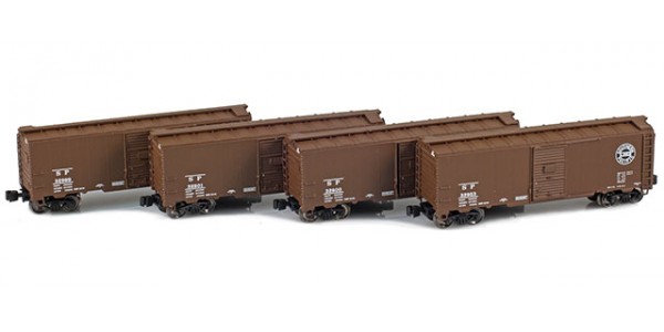 AZL 914313-1 SP 40' AAR Boxcar | 4-Car Set AZL 914313-1 SP 40' AAR Boxcar | 4-Car Set