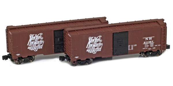 AZL 904378-1 New Haven 1937 40' AAR Boxcar | 2-Car Set AZL 904378-1 New Haven 1937 40' AAR Boxcar | 2-Car Set
