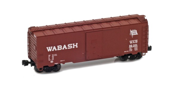 AZL 905413-1 Wabash 40' Modified AAR Boxcar #86001 AZL 905413-1 Wabash 40' Modified AAR Boxcar #86001