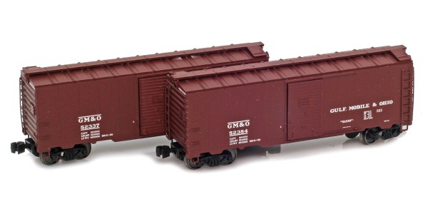 AZL 915404-1 GM&O 40' Modified AAR Boxcar | 2-Car Set AZL 915404-1 GM&O 40' Modified AAR Boxcar | 2-Car Set