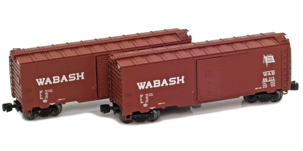 AZL 915413-1 Wabash 40' Modified AAR Boxcar | 2-Car Set AZL 915413-1 Wabash 40' Modified AAR Boxcar | 2-Car Set