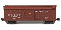 AZL 903111-1 40' D&RGW Outside Braced Boxcar #66209 AZL 903111-1 40' D&RGW Outside Braced Boxcar #66209