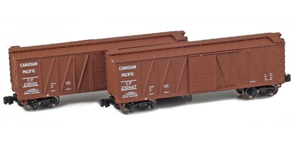 AZL 903178-1 40' CP Outside Braced Boxcar | 2-Car Set AZL 903178-1 40' CP Outside Braced Boxcar | 2-Car Set