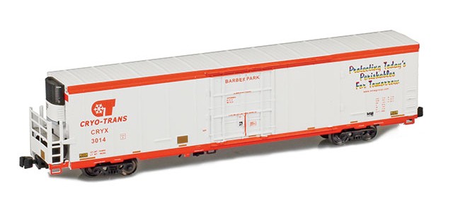 AZL 914008-1 Trinity 64' Reefer CRYX #3014 BARBER PARK