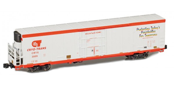 AZL 914008-2 Trinity 64' Reefer CRYX #3009 MOUNTAIN HOME AZL 914008-2 Trinity 64' Reefer CRYX #3009 MOUNTAIN HOME