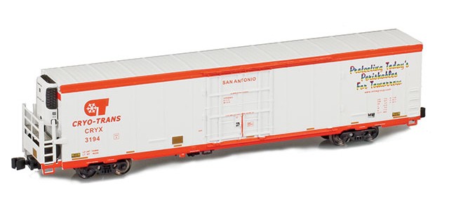 AZL 914009-1 Trinity 64' Reefer CRYX #3194 SAN ANTONIO