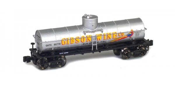 AZL 915004-1 Gibson Wine 8,000 Gallon Tank Car GATX 66719 AZL 915004-1 Gibson Wine 8,000 Gallon Tank Car GATX 66719
