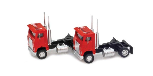 AZL 96102 Red Cab-Over Truck 2 pack AZL 96102 Red Cab-Over Truck 2 pack