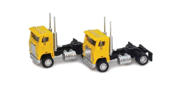 AZL 96106 Yellow Cab-Over Truck  2 pack