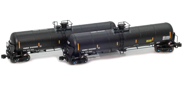 AZL 915510-1 VMSX Trinity 31K Gallon Modified Tank Car 310030, 310051 2-pack AZL 915510-1 VMSX Trinity 31K Gallon Modified Tank Car 310030, 310051 2-pack