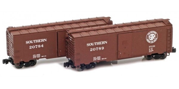 AZL 915410-1 SOU Modified 1937 40´ AAR Box Car 20784, 20789 2-pack AZL 915410-1 SOU Modified 1937 40´ AAR Box Car 20784, 20789 2-pack