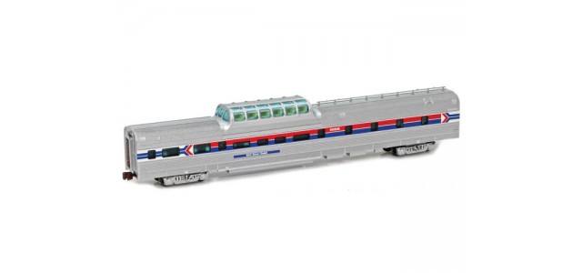 AZL 72112-2 Amtrak Dome Buffet Silver Chalet 9812 Zephyr