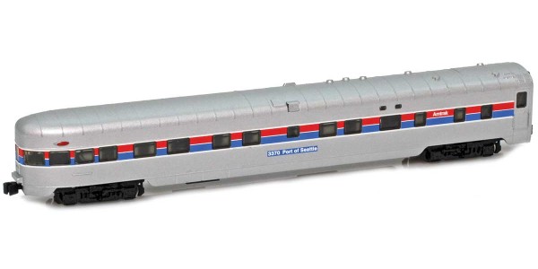 AZL 73850-1 Amtrak Observation 3770 Port of Seattle Lightweight Passenger Car