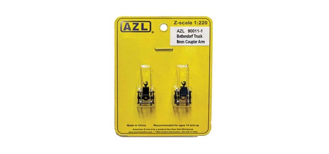 AZL 90011-1 2 pack Bettendorf Trucks  8mm coupler arm