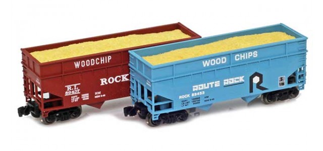 Full Throttle FT-COL73 Rock Island 33’ Offset side wood-chip 2-bay 89437, 89453