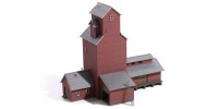 Archistories 705241H Red Kit | American Grain Elevator w/ AZL PS2-CD Hopper