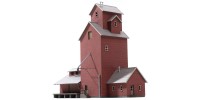 Archistories 705241H Red Kit | American Grain Elevator w/ AZL PS2-CD Hopper