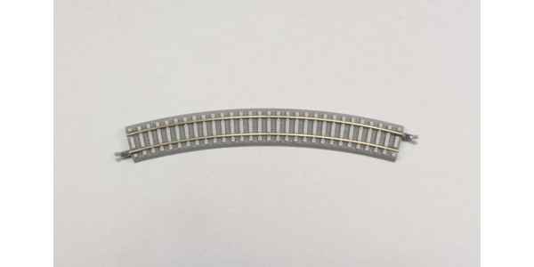Rokuhan R052 PC Curved Track R220 30 Degree Concrete