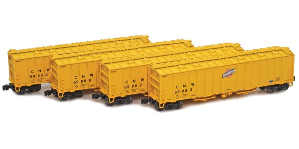 AZL 906005-1 C&NW Airslide Hoppers | 4-Car Set