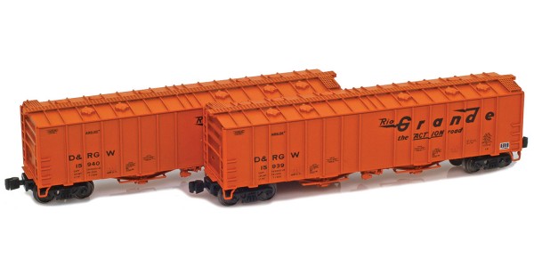 AZL 916032-1 D&RGW Airslide Hoppers | 2-Car Set