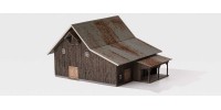 Archistories 113221 Saltbox Barn | Dark Brown Kit Archistories 113221 Saltbox Barn | Dark Brown Kit