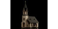 Archistories 403181 Country Church Kit Archistories 403181 Country Church Kit