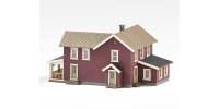 Archistories 405201 Turn of The Century House Ruby Red Archistories 405201 Turn of The Century House Ruby Red
