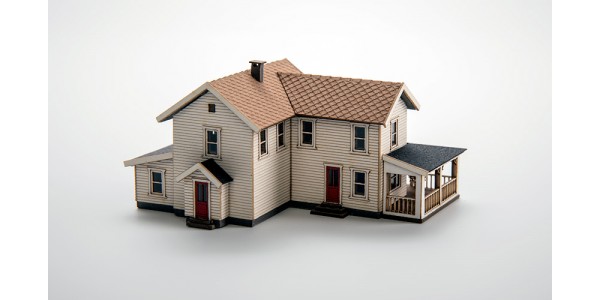 Archistories 406191 Turn of The Century House White Archistories 406191 Turn of The Century House White