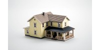 Archistories 408191 Turn of The Century House Yellow Archistories 408191 Turn of The Century House Yellow