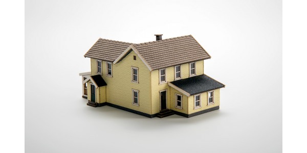 Archistories 408191 Turn of The Century House Yellow Archistories 408191 Turn of The Century House Yellow