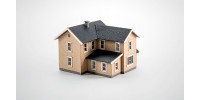 Archistories 409191 Turn of The Century House Beige Archistories 409191 Turn of The Century House Beige