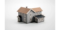 Archistories 410191 Turn of The Century House Dark Grey Archistories 410191 Turn of The Century House Dark Grey