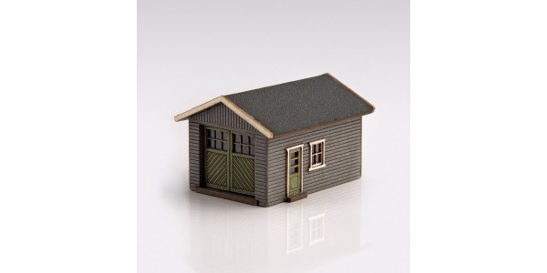 Archistories 426070-G | Single Garage Kit | Gray Archistories 426070-G | Single Garage Kit | Gray