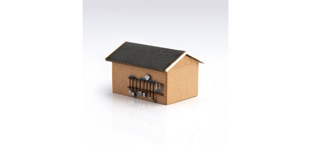 Archistories 426070-S | Single Garage Kit | Sand Archistories 426070-S | Single Garage Kit | Sand