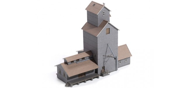 Archistories 702241 Grey Corrugated Kit | American Grain Elevator Archistories 702241 Grey Corrugated Kit | American Grain Elevator