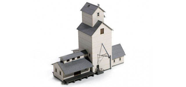 Archistories 701241 White Corrugated Kit | American Grain Elevator Archistories 701241 White Corrugated Kit | American Grain Elevator